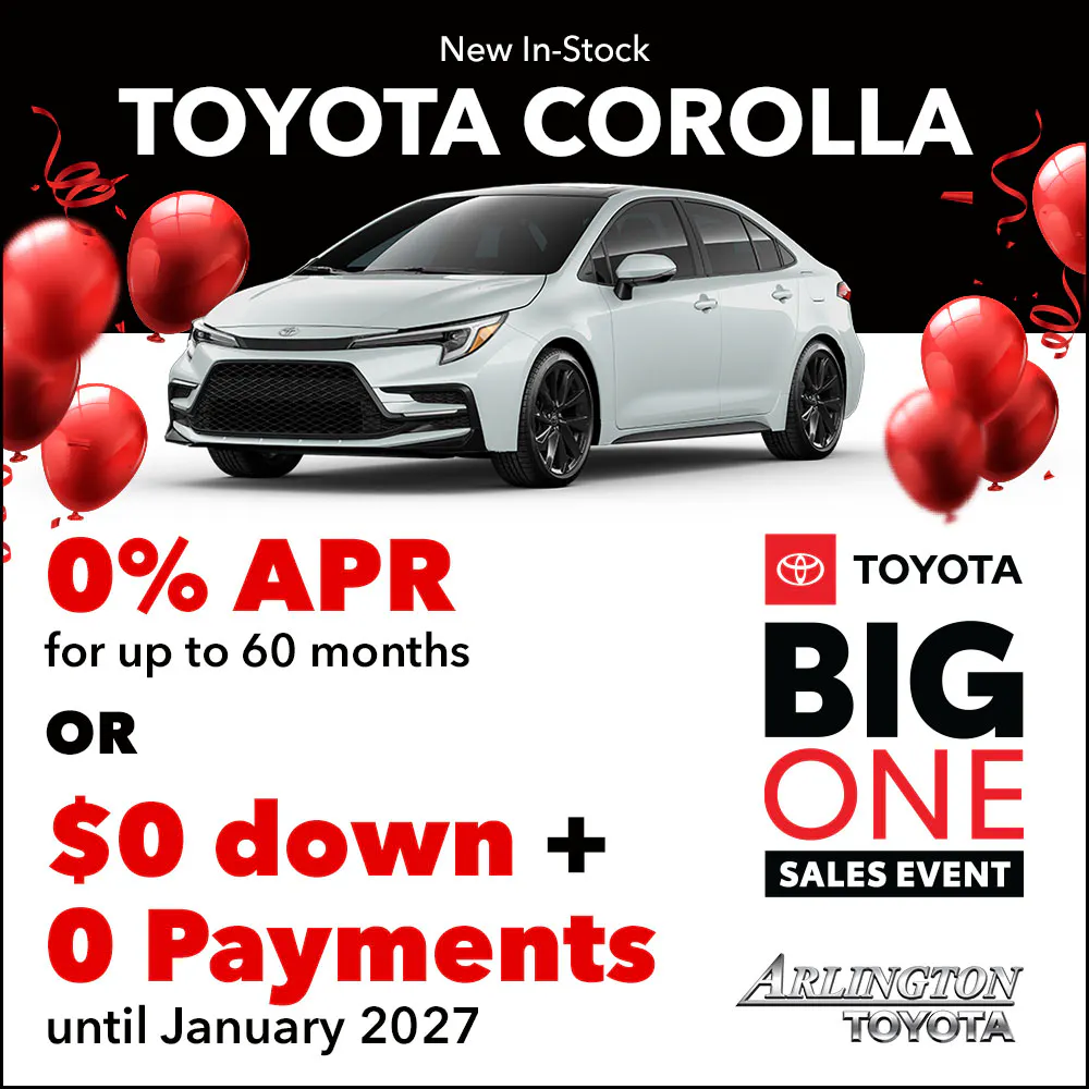 Big One Corolla | Arlington Toyota