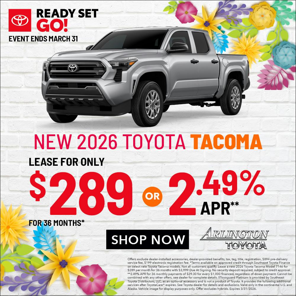 RSG Tacoma Special | Arlington Toyota