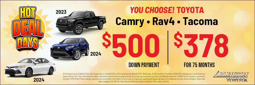 June Used Car Cam Rav4 Tac | Arlington Toyota