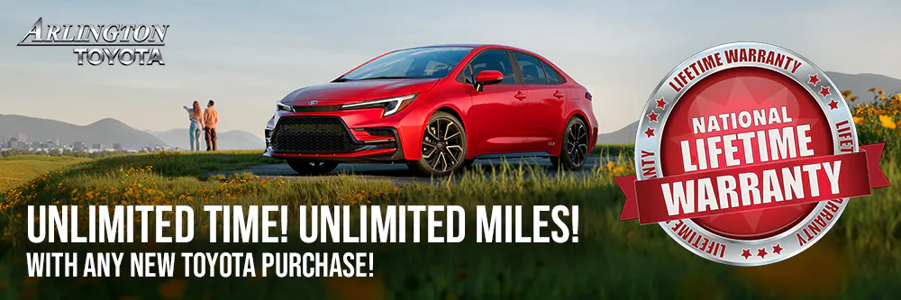 September Warranty | Arlington Toyota