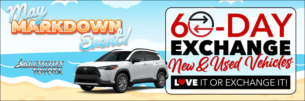 May Used 60 Day | Arlington Toyota
