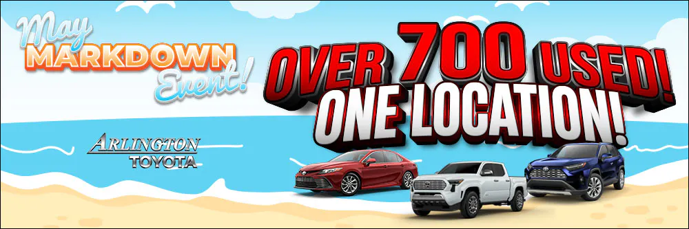 May Used Event 700 | Arlington Toyota