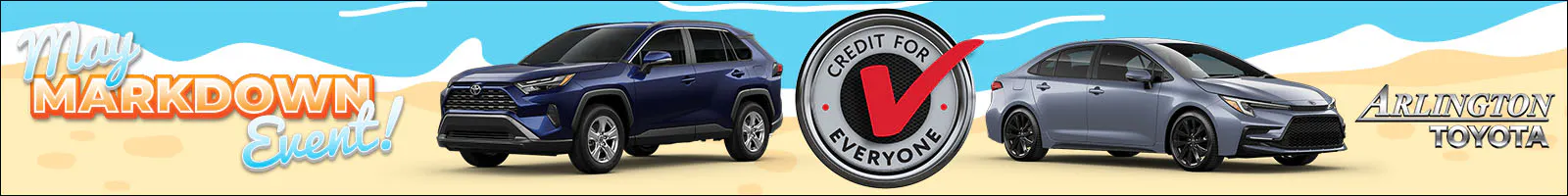 May Used Credit | Arlington Toyota