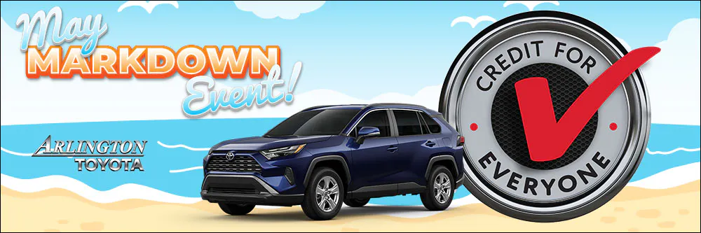 May Used Credit | Arlington Toyota