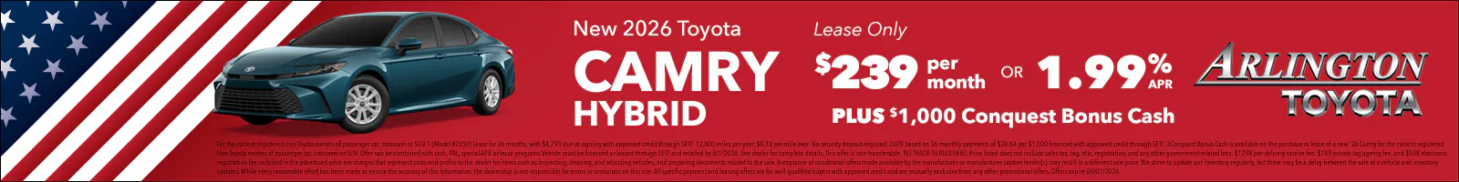 Memorial Day Camry