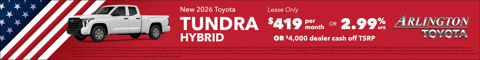 Memorial Day Tundra