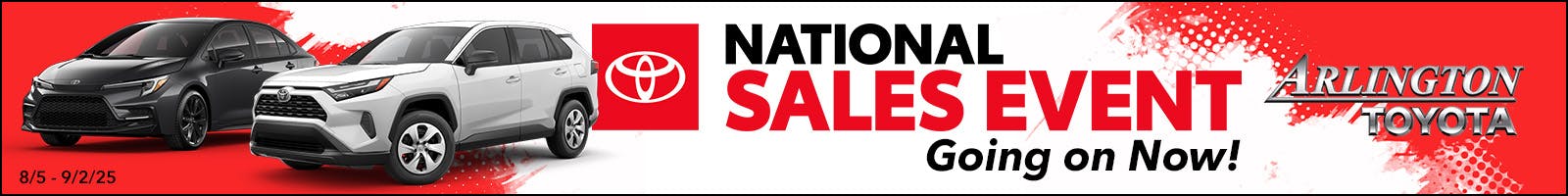 August National Sales Event