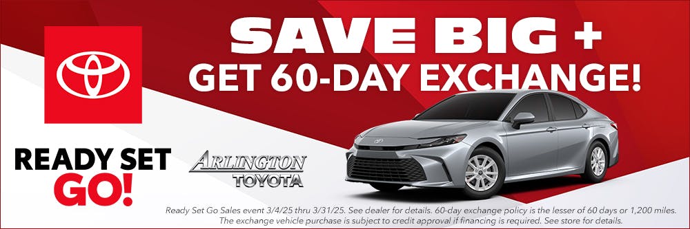 RSG 60 Day Exchange | Arlington Toyota