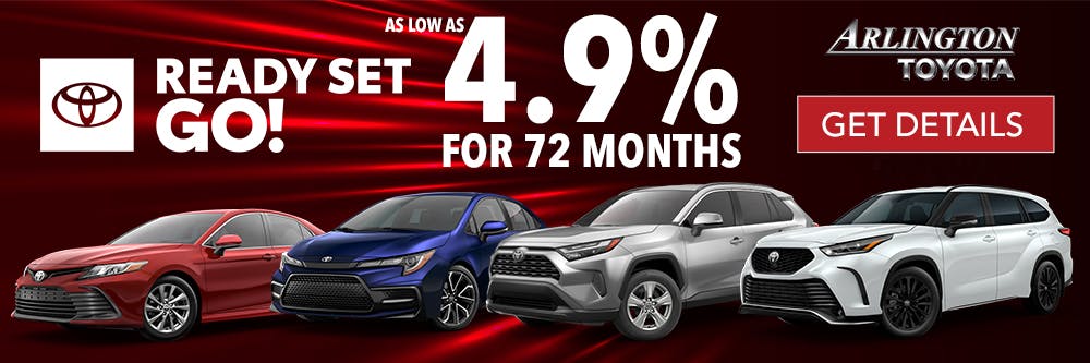 RSG New 4.9% | Arlington Toyota