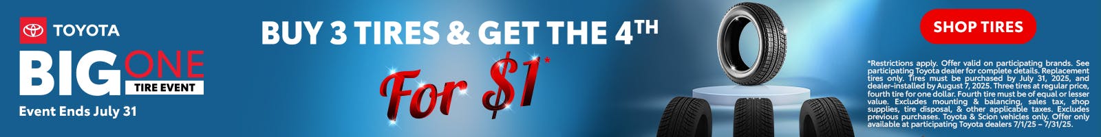 July Tire Event | Arlington Toyota