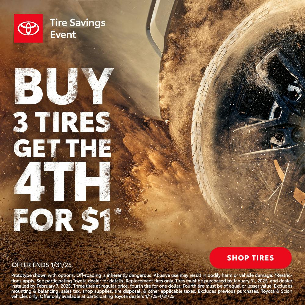 enero Tire Event | Arlington Toyota