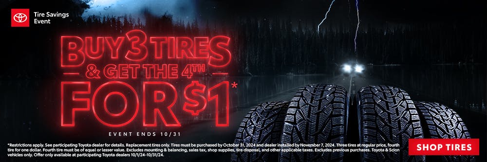 Tire Event October | Arlington Toyota