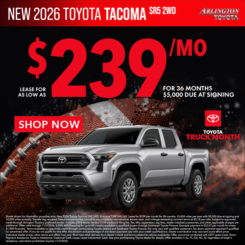 Truck Month Specials Tacoma | Arlington Toyota