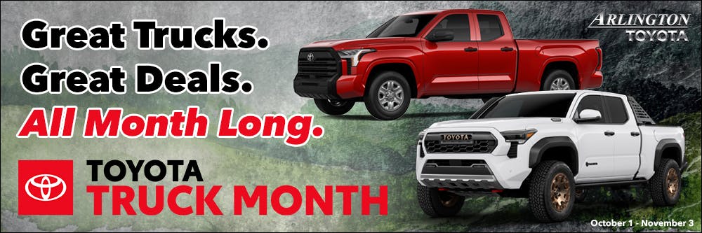 Oct Truck Month Generic | Arlington Toyota
