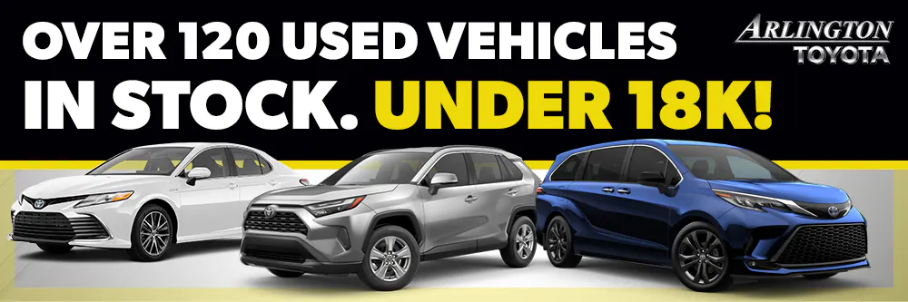 Used Under 18k Sept 2026 | Arlington Toyota