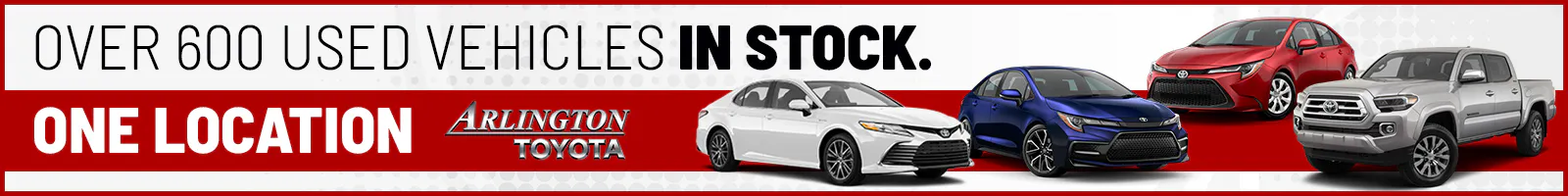 Used Inventory September 2026 | Arlington Toyota