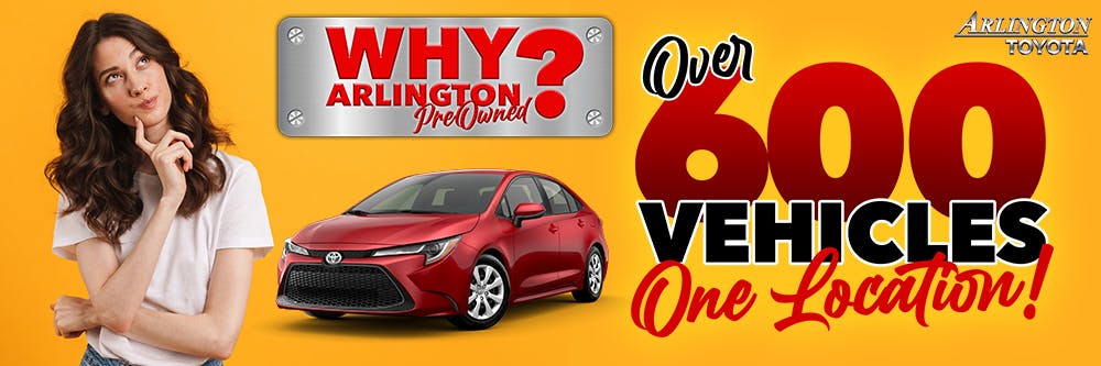 September Over 600 Preowned | Arlington Toyota