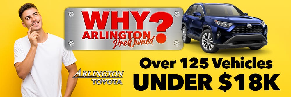 September Under 18K Preowned | Arlington Toyota