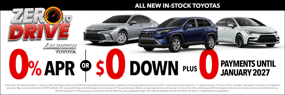 June New Car Camry | Arlington Toyota