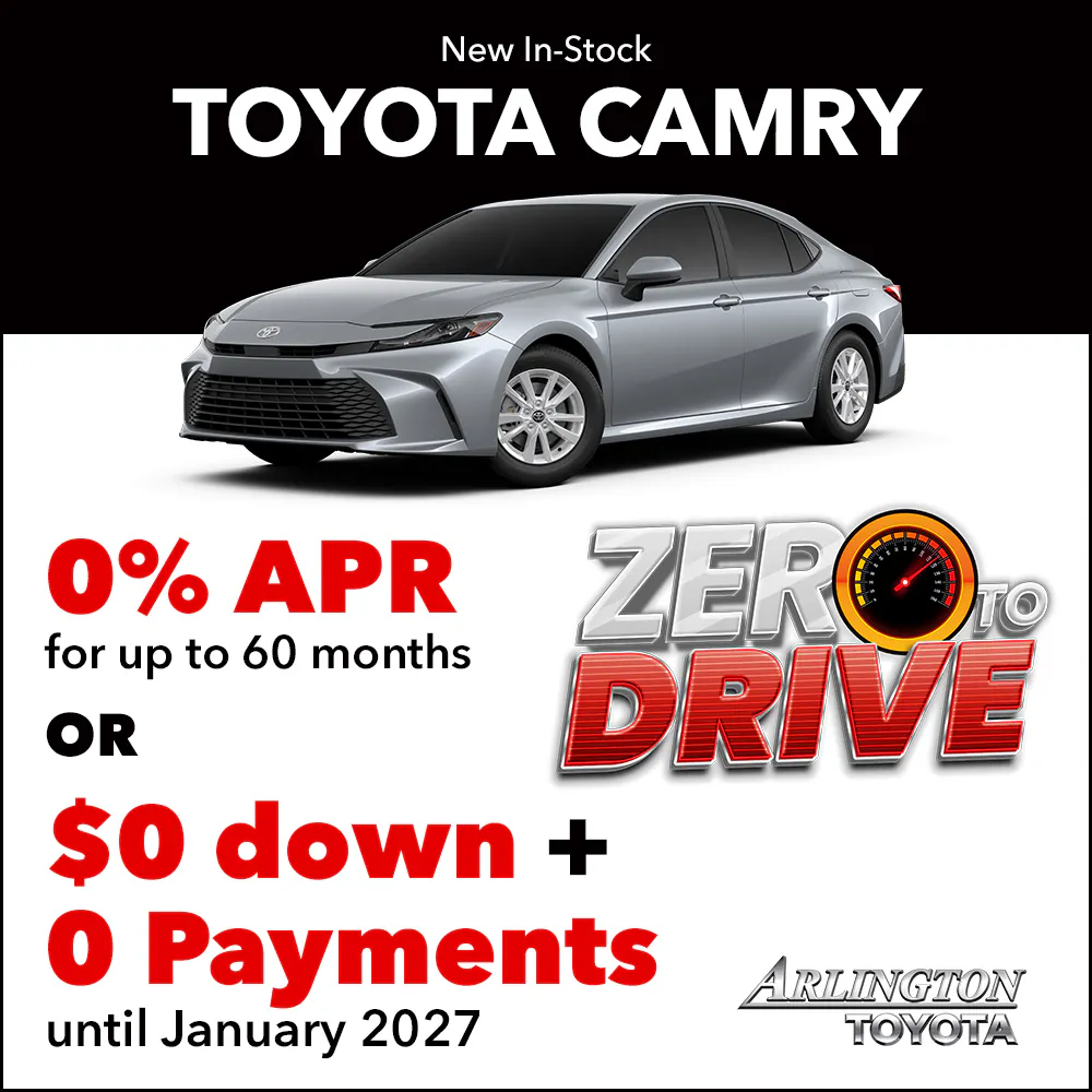 Zero To Drive Camry | Arlington Toyota