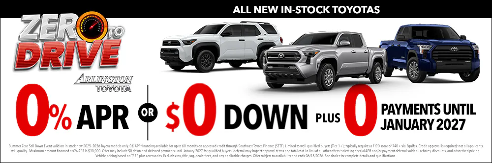 June New Car Trucks | Arlington Toyota