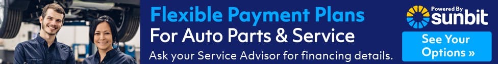 Flexible Payment Plans for Auto Parts & Service