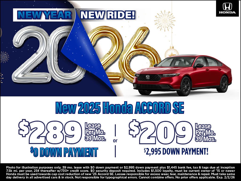 New 2025 Accord SE | Atlantic Honda