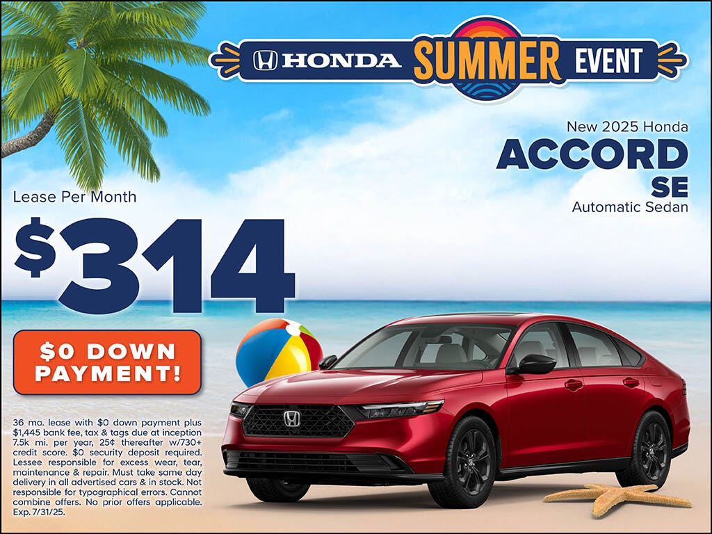 New 2025 Honda Accord SE | Atlantic Honda