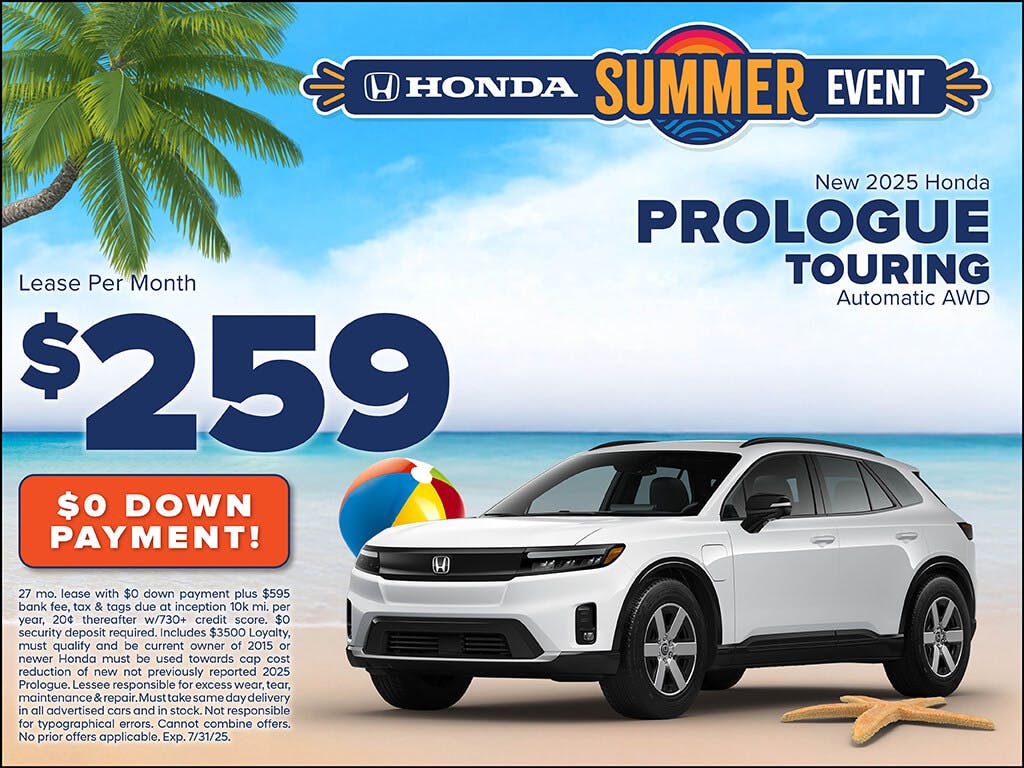 New 2025 Honda Prologue Touring | Atlantic Honda