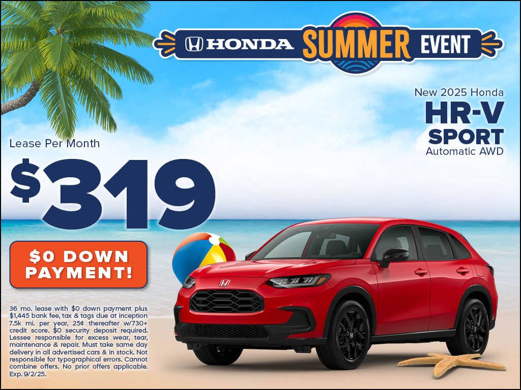 New 2025 HR-V Sport | Atlantic Honda