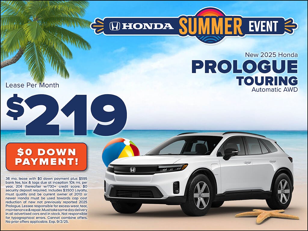 New 2025 Prologue Touring | Atlantic Honda