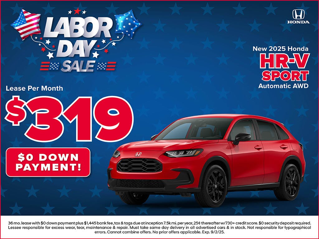 New 2025 HR-V Sport | Atlantic Honda