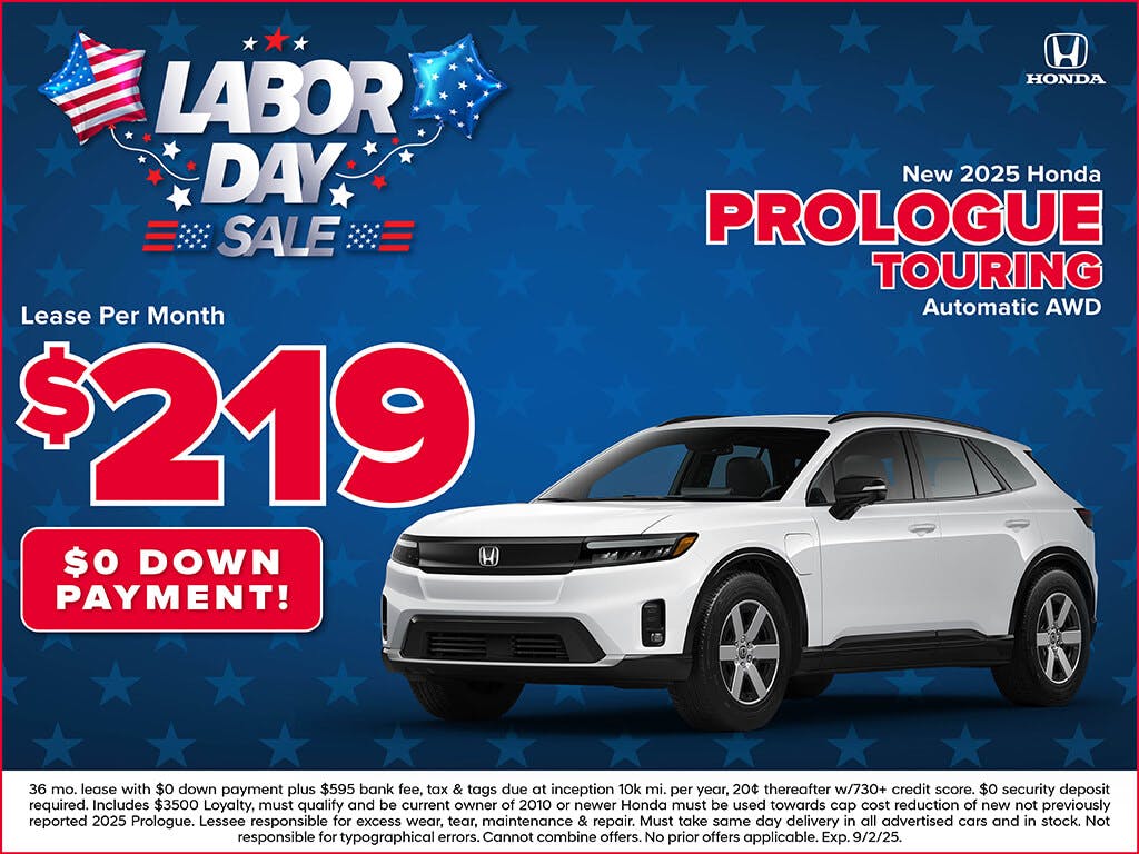 New 2025 Prologue Touring | Atlantic Honda