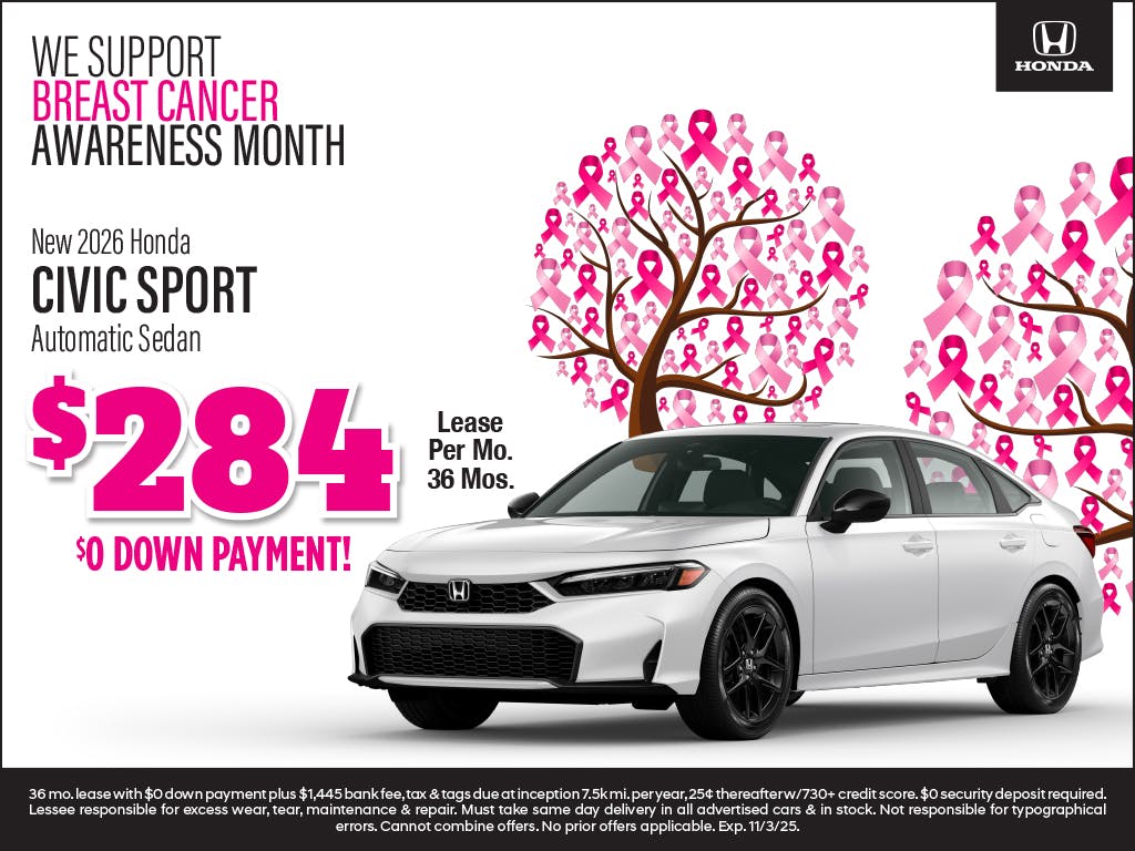New 2026 Civic Sport | Atlantic Honda