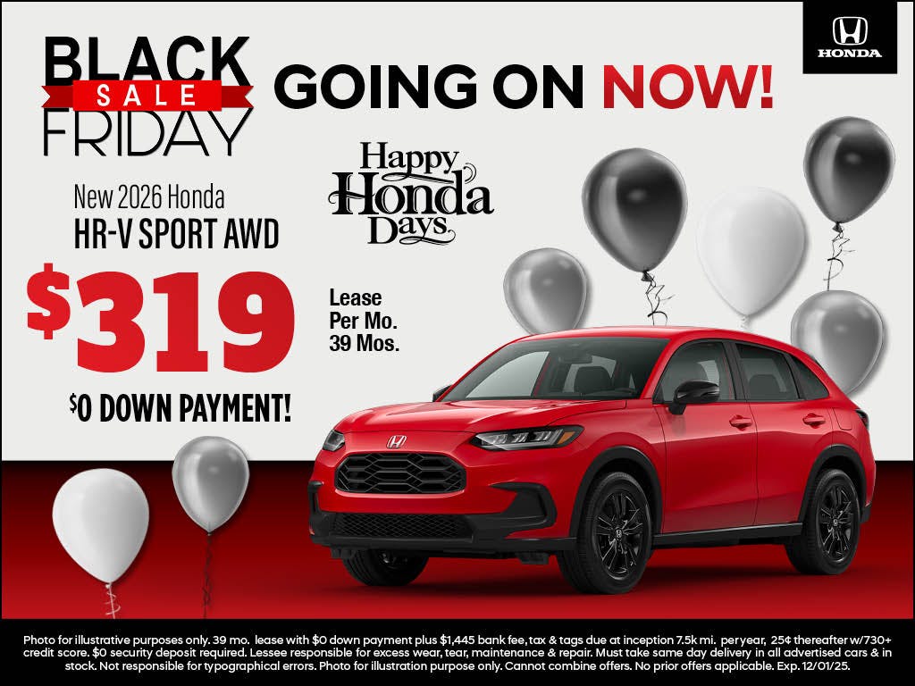 New 2026 HR-V Sport | Atlantic Honda