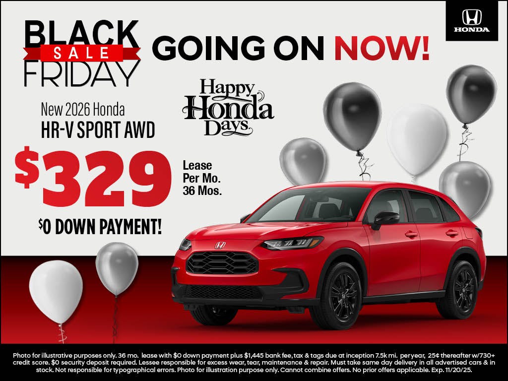 New 2026 HR-V Sport | Atlantic Honda