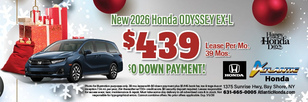 2026 Odyssey | Atlantic Honda