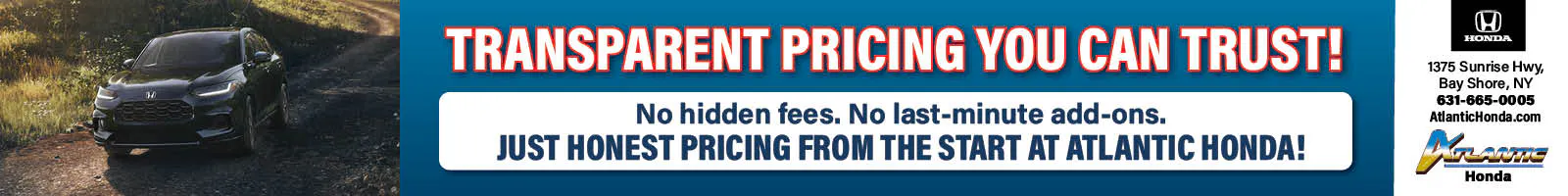 Transparent Pricing 2026