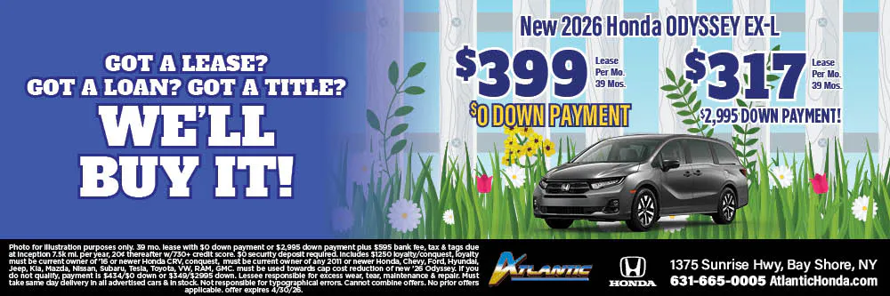 2026 Odyssey | Atlantic Honda