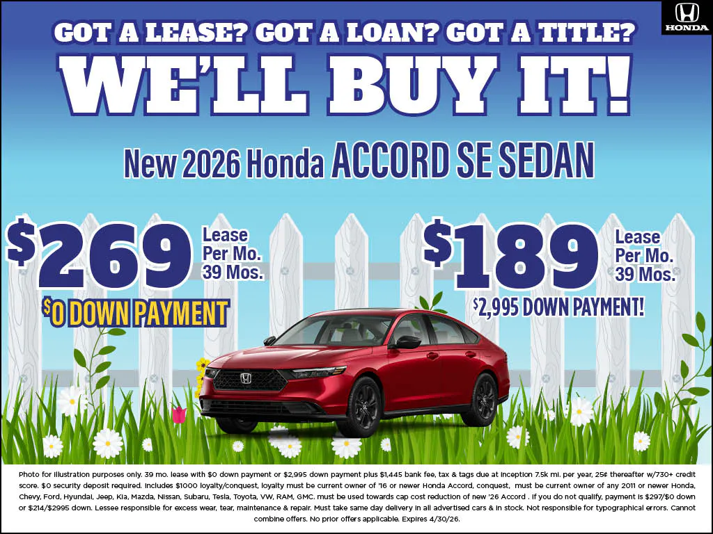 New 2026 Accord SE | Atlantic Honda