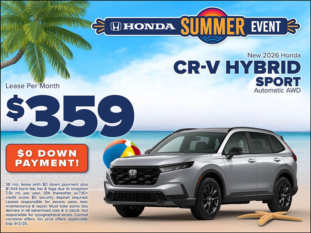 New 2026 CR-V Hybrid Sport | Atlantic Honda