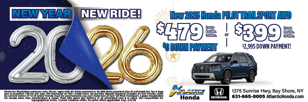 2026 Pilot | Atlantic Honda