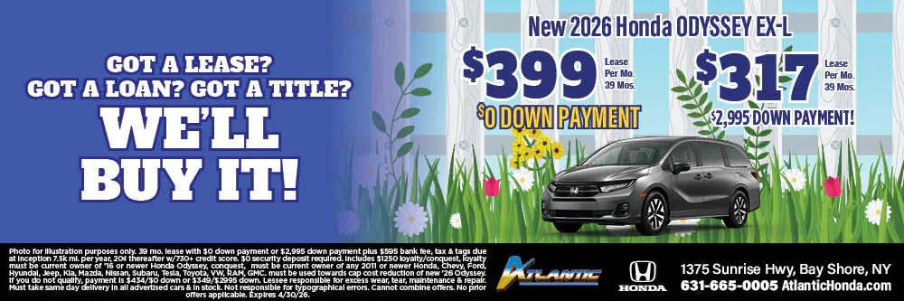 2026 Odyssey | Atlantic Honda