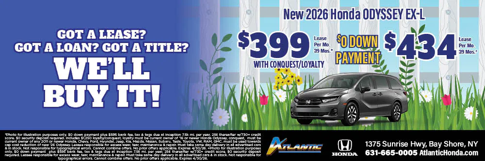 2026 Odyssey | Atlantic Honda