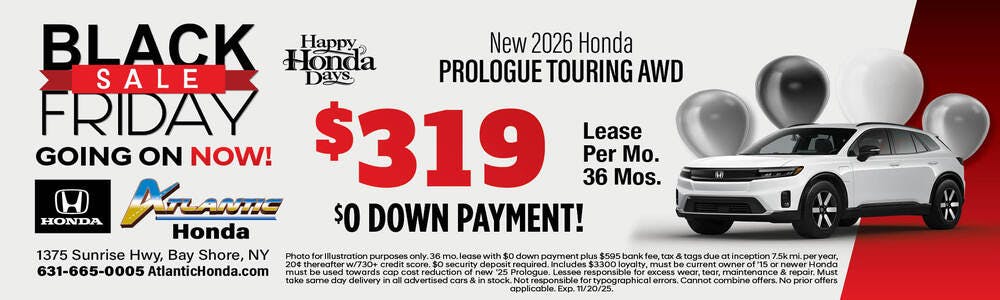 Prologue | Atlantic Honda