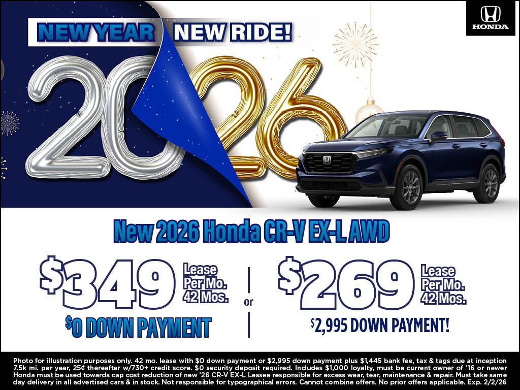 New 2026 CR-V Sport Hybrid | Atlantic Honda