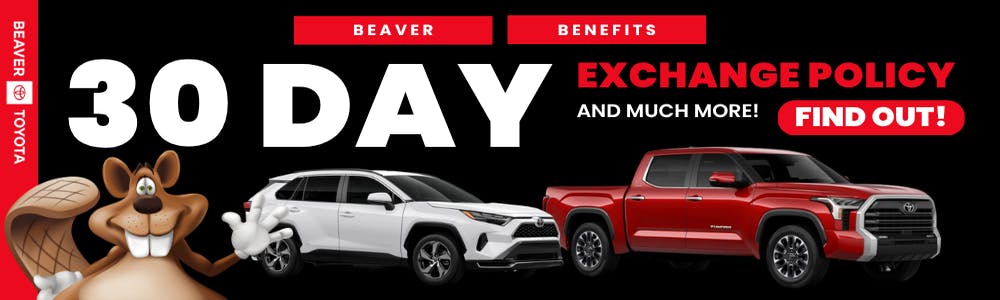 30 day exchange policy ( Used SRP’s) | Beaver Toyota St. Augustine