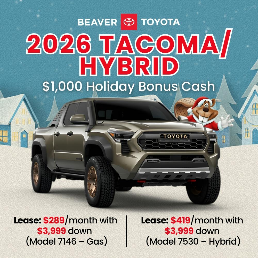 2026 TACOMA/ HYBRID | Beaver Toyota St. Augustine