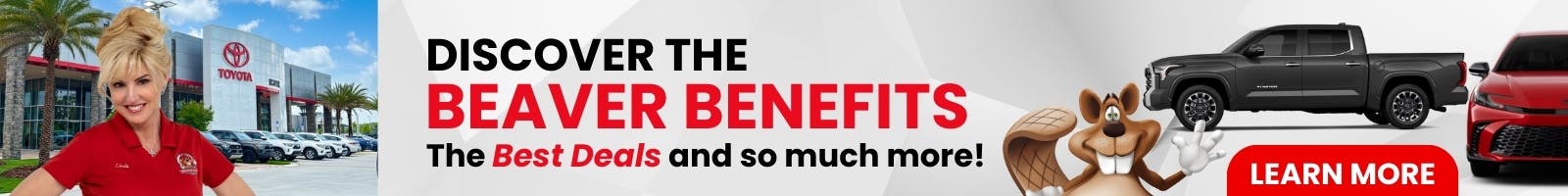 Beaver Benefits ( Used SRP’s) | Beaver Toyota St. Augustine