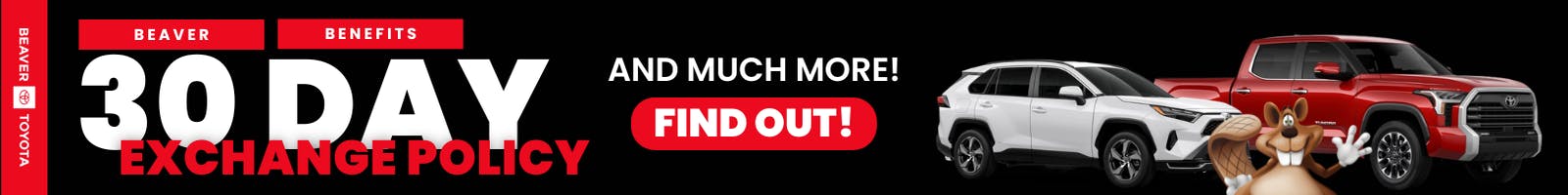 30 day exchange policy ( Used SRP’s) | Beaver Toyota St. Augustine